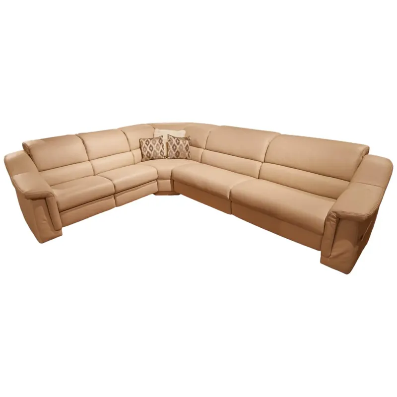 Rabatt Wohnlandschaft 1301 Bezug Leder Longlife Rustika Nebel Superlastic Soft Mit Elektrischer Wall Free Beschlag Inklusive 2 Kissen