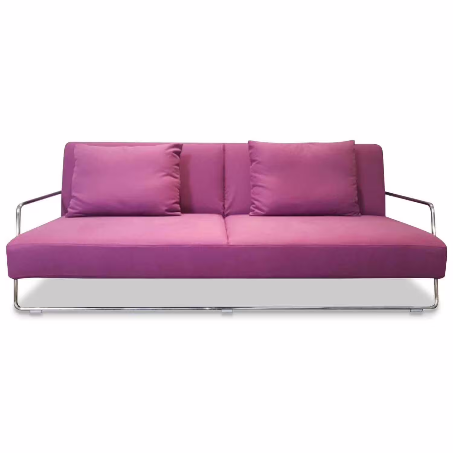 Schlafsofa Square Stoff Berry Neu