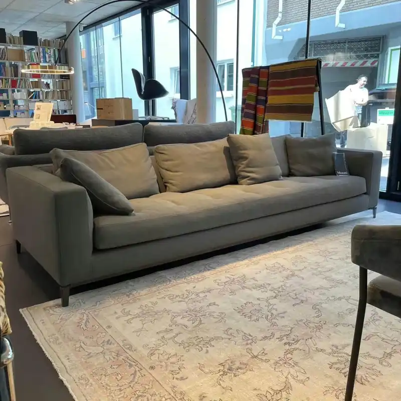 Bestseller Sofa Anderson Quilt Stoff Paco Ferro Inklusive Kissen
