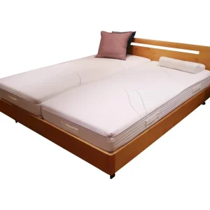 Bett Basal Eiche Natur Ohne Matratzen Und Lattenrost Angebot