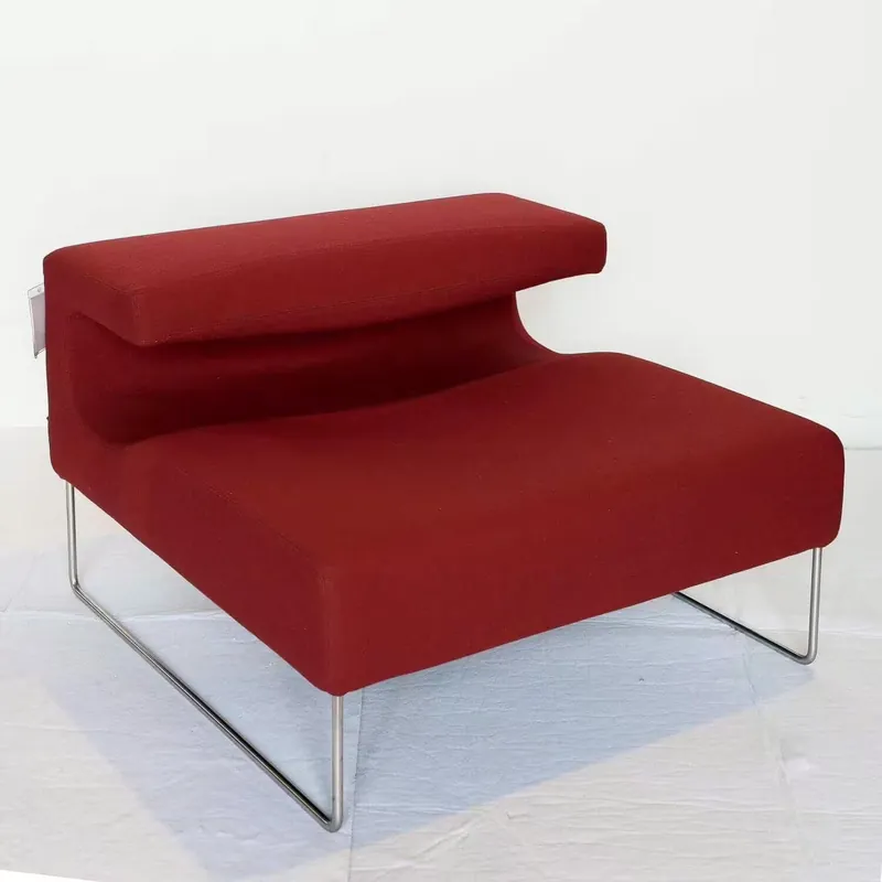 Lowseat Sessel Bezug Stoff Divina 2 Cat. W Farbe 584 Dunkelrot Nur Heute