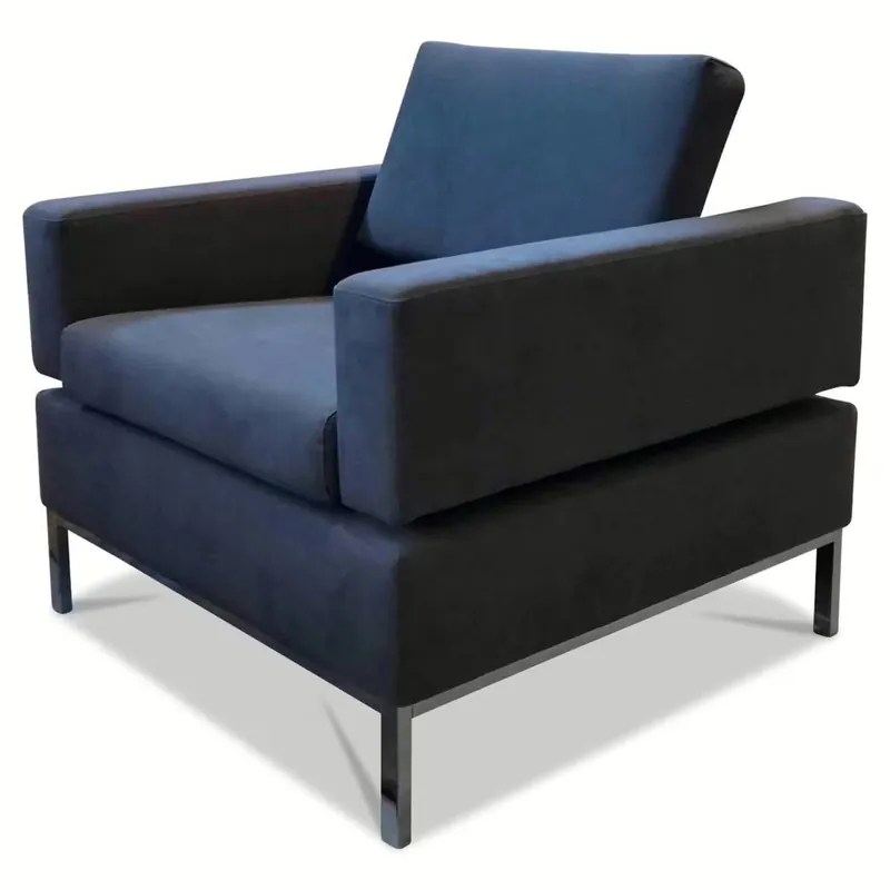 Neu Sessel Tomo Stoff 64 9181 Grau